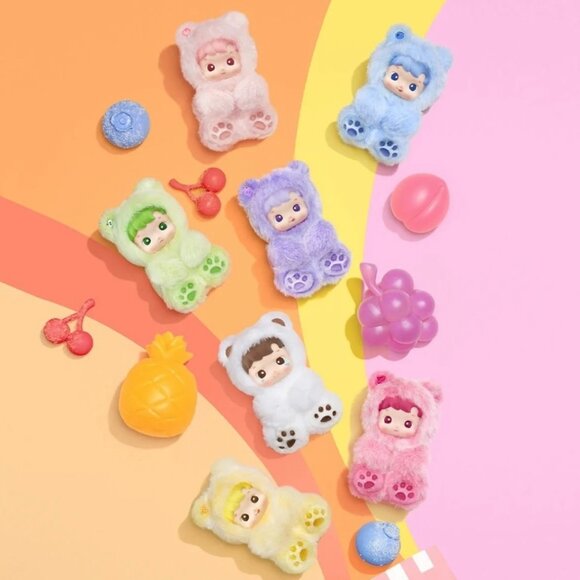 Pop Mart Haci Pupu Gummy Bear Pendant NIB - BLIND BOX - Picture 4 of 7